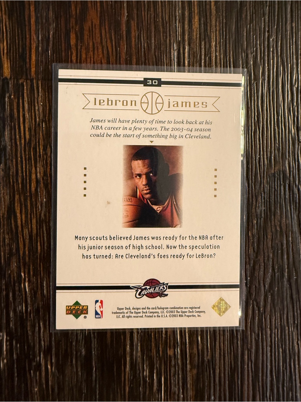 Lebron James Rookie card - Picture 2 of 2